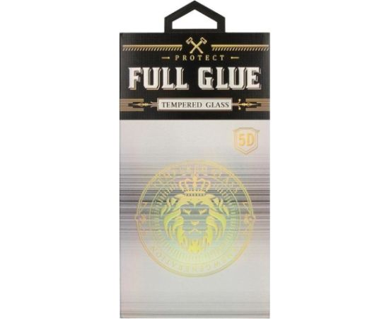 iLike Samsung  GALAXY S23 ULTRA HARD Full Glue 5D tempered glass (with cutout for the reader) Black