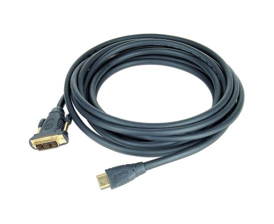 Gembird HDMI to DVI male-male cable with gold-plated connectors, 1.8m, bulk pack