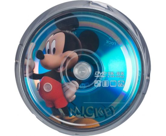 Disney DVD-R 4,7GB 8x Mickey 10шт spindle