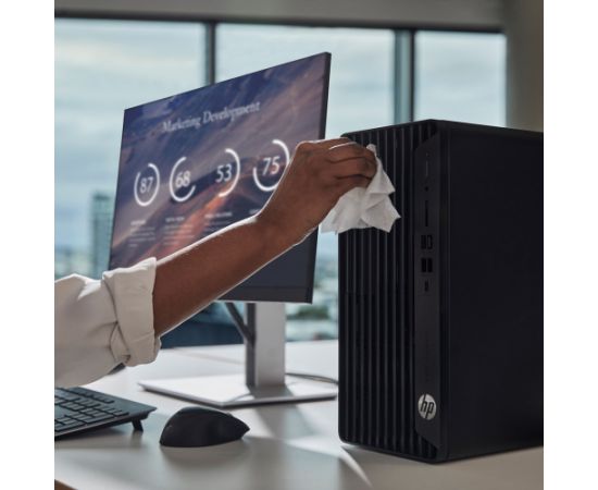 HP Pro 400 G9 Intel® Core™ i3 i3-13100 8 GB DDR4-SDRAM 256 GB SSD Windows 11 Pro Tower PC Black