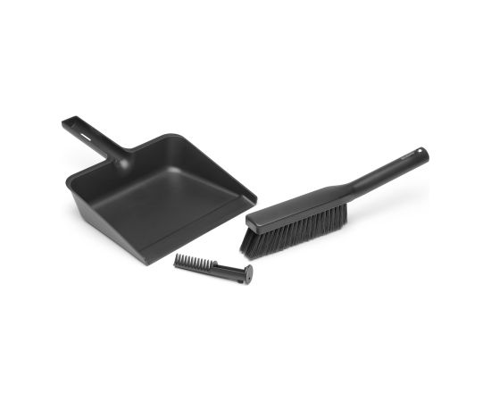 BRABANTIA slaucīšanas komplekts, birste un šaufele, dark grey - 234163