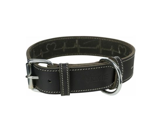 Obroża dla psa Trixie Heartbeat Czarny S/M 34-40 cm