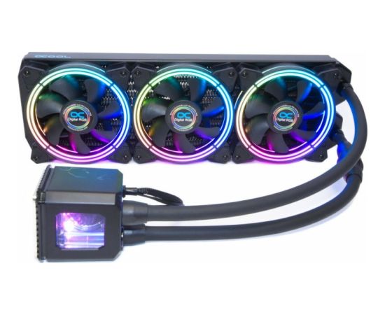 Alphacool Eisbaer Aurora 360 CPU-RGB black 1016664 Procesoru dzesēšana