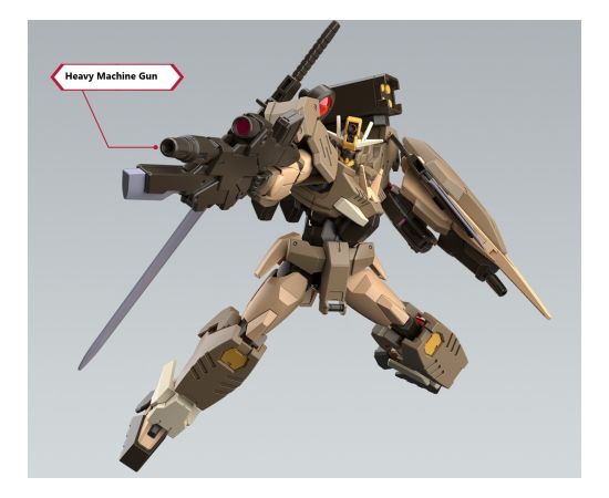 Bandai HGBM 1/144 GUNDAM 00 COMMAND QUAN[T] DESERT TYPE