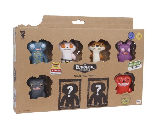 P.m.i. Kids World FUGGLER LIMITED EDITION 1.5 COLLECTIBLE FIGURES - 8 PACK DELUXE BOX VER. A