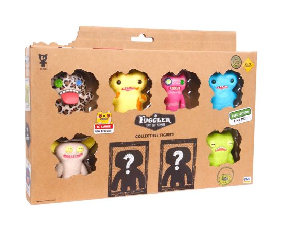 P.m.i. Kids World FUGGLER LIMITED EDITION 1.5 COLLECTIBLE FIGURES - 8 PACK DELUXE BOX VER. B