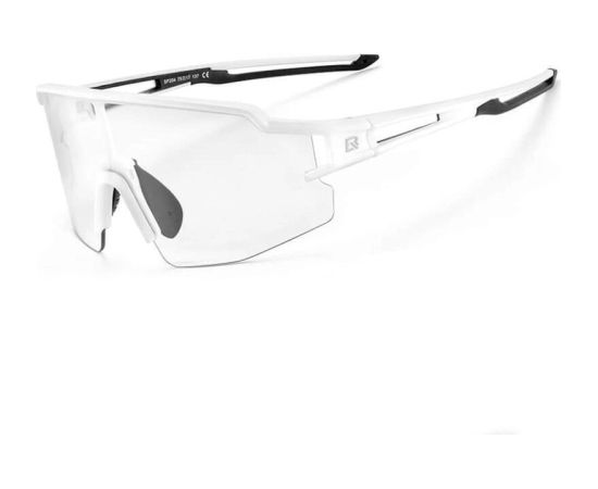 Rockbros 10172 UV400 white photochromic cycling glasses