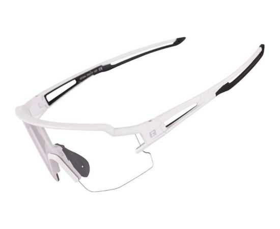 Rockbros 10172 UV400 white photochromic cycling glasses
