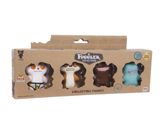 P.m.i. Kids World FUGGLER LIMITED EDITION 1.5 COLLECTIBLE FIGURES - 4 PACK VER. B