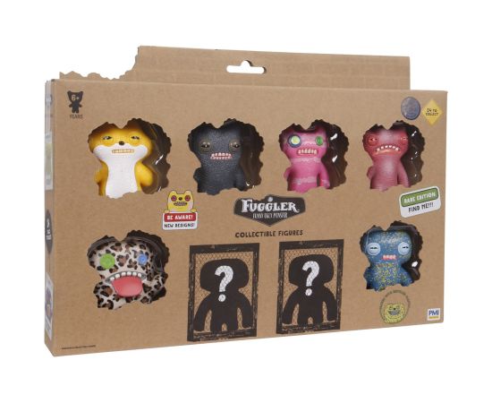 P.m.i. Kids World FUGGLER LIMITED EDITION 1.5 COLLECTIBLE FIGURES - 8 PACK DELUXE BOX VER. D
