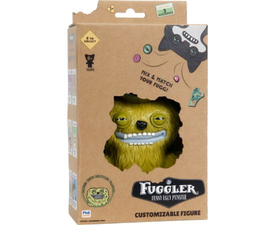 P.m.i. Kids World FUGGLER S1 CUSTOMIZABLE FIGURES 11,5 CM - COUNT UNDEROO MCGOO GREEN