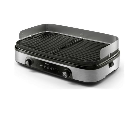 Philips HD6222/90 elektriskais galda grils, melns