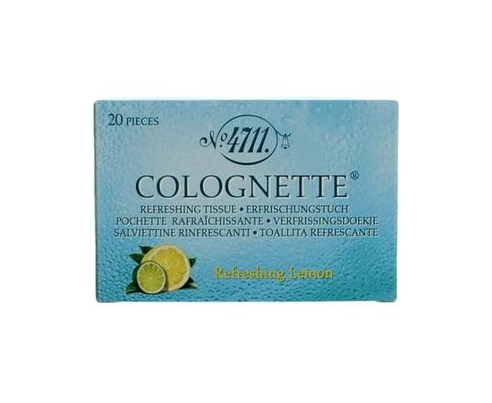 4711 Refreshing Lemon Tissues Vlhčené ubrousky 10.0ks