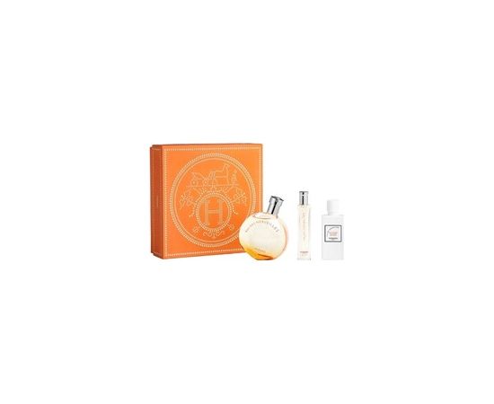 Hermes Eau Des Merveilles Gift Set EDT 50ml, Body Lotion 40ml and EDT 15ml 50ml