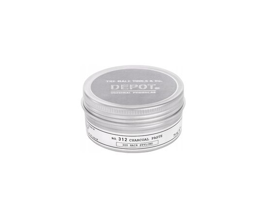 Depot No. 312 Charcoal Paste - Pasta z uhlí na vlasy se střední fixací 75ml
