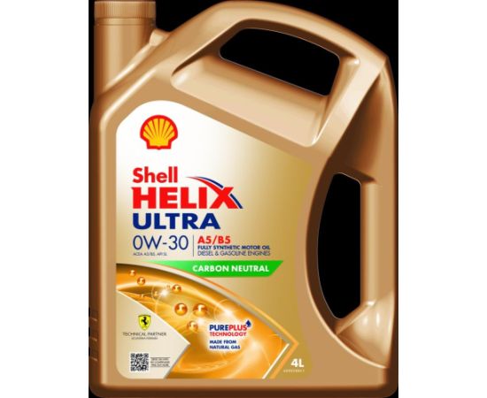 SHELL Helix Ultra A5/B5 0W30 4L API SL, ACEA A5/B5