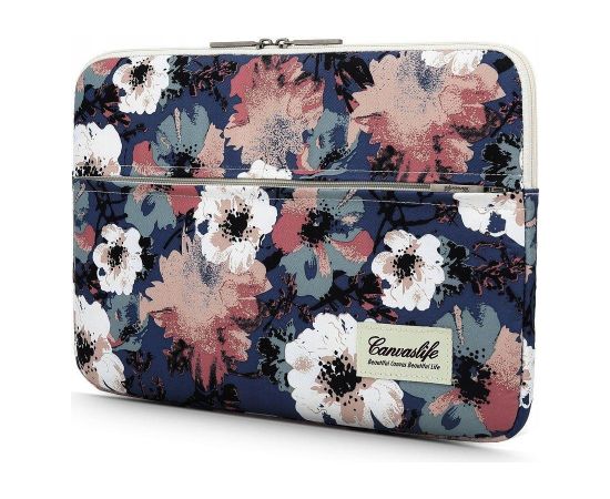 CANVASLIFE SLEEVE LAPTOP 13-14 BLUE CAMELLIA