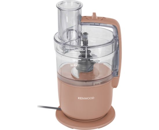 Kenwood MultiPro Go Food Processor - Terracotta (650 Watt, with 360° Express Serve)