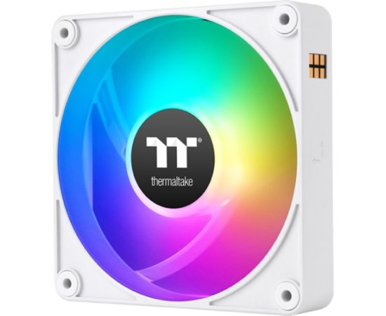 Thermaltake CT120 EX Reverse ARGB Sync PC Cooling Fan, Case Fan (White, Pack of 3)