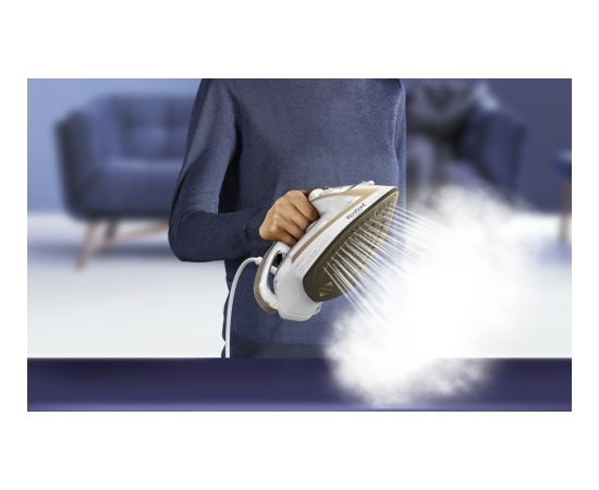 Tefal Puregliss FV8042 Dry & Steam iron Durilium AirGlide Autoclean soleplate 3000 W Bronze, White
