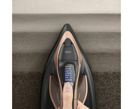 Tefal Ultimate Power Pro FV9E50 Dry & Steam iron Durilium AirGlide Autoclean soleplate 3200 W Black, Copper