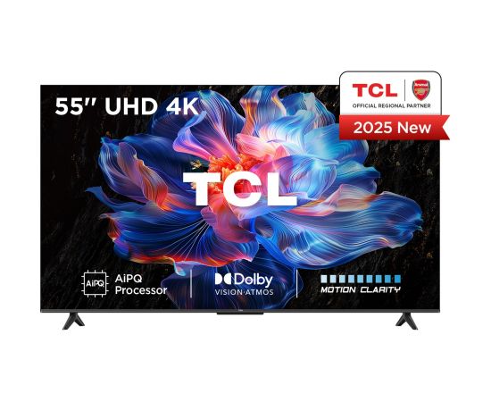 TCL V6C 55V6C TV 139.7 cm (55") 4K Ultra HD Smart TV Wi-Fi Metallic 270 cd/m²
