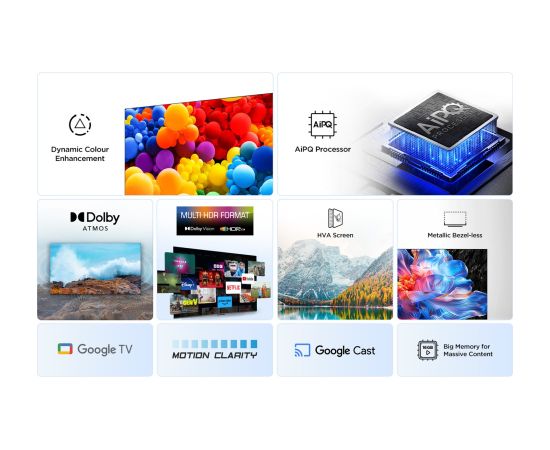 TCL V6C 55V6C TV 139.7 cm (55") 4K Ultra HD Smart TV Wi-Fi Metallic 270 cd/m²