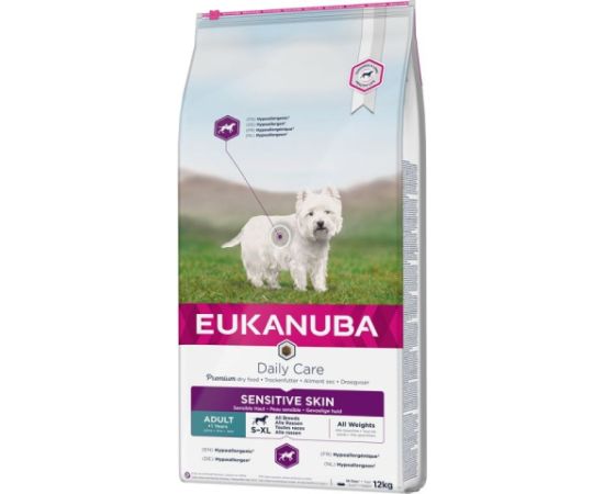 Eukanuba Daily Care Sensitive Skin  12 kg