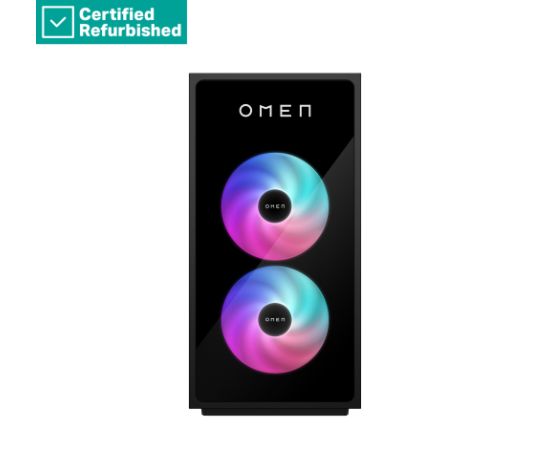 RENEW SILVER OMEN by HP 35L Gaming Desktop PC GT16-0077ng - i7-14700F, 32GB, 1TB SSD, GeForce RTX 4070 Super 12GB, No Mouse, Win 11 Home, 1 years / AM9L3EAR#ABD