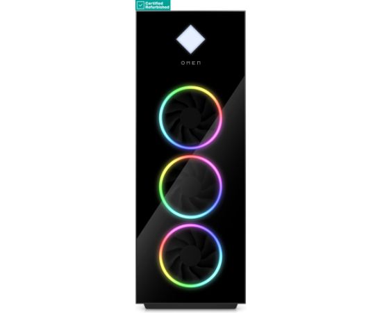 RENEW SILVER OMEN by HP 45L Gaming Desktop PC GT22-2002nf - i9-14900K, 32GB, 2TB SSD, GeForce RTX 4090 24GB, No Mouse, Win 11 Home, 1 years / 9S1A3EAR#ABF