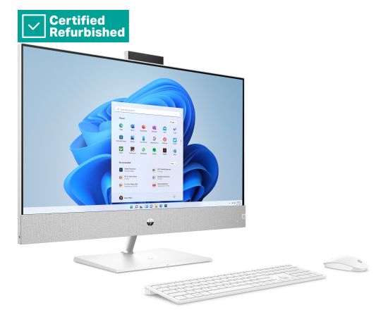 RENEW GOLD HP Pavilion AIO All-In-One 27-ca2006nf - i7-13700T, 16GB, 512GB SSD, 27 FHD Touch Glossy, GeForce RTX 3050 4GB, 5MP IR Cam, Snowflake White, Win 11 Home, 1 years / 895X6EAR#ABF