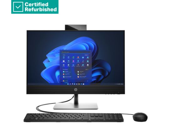 RENEW GOLD HP Pro 440 G9 AIO All-In-One - i3-13100, 8GB, 256GB SSD, 23.8 FHD Non-Touch AG, Fixed Stand, USB Mouse, Win 11 Pro, 1 years / 884H1EAR#ABF