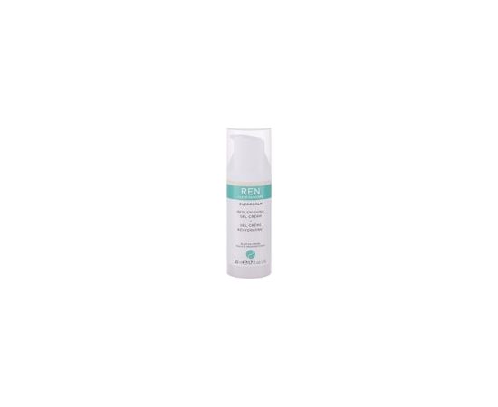 Ren Clean Skincare Clearcalm 3 Replenishing Gel Cream - Daily skin cream for problematic skin 50ml