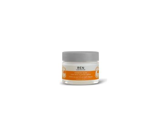 Ren Clean Skincare Radiance Overnight Glow Dark Spot Sleeping Cream - Night face cream 50ml