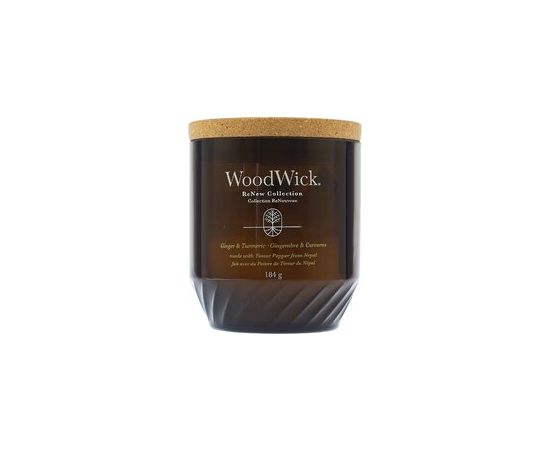 Woodwick ReNew Ginger & Turmeric Candle (ginger and turmeric) 184.0g