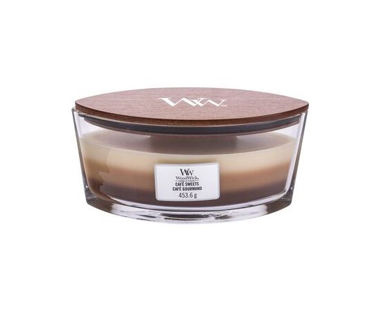 Woodwick Cafe Sweets Trilogy Ship (dessert in cafe) - Scented candle 453.6g