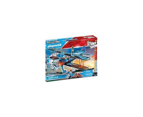 Playmobil Biplane Phoenix aerobatics show 70831