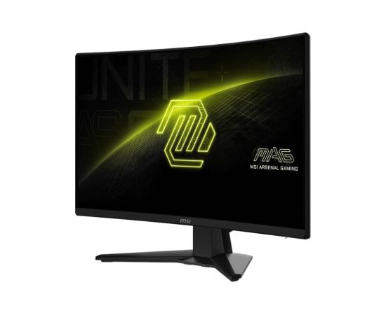 LCD Monitor MSI MAG 242C 23.6" Gaming/Curved/Frameless Matte Panel VA 1920x1080 16:9 180Hz 1 ms Colour Black MAG242C