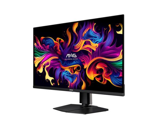 Monitor MSI MAG 321UPX QD-OLED 32" Gaming Panel QD-OLED 3840x2160 16:9 240Hz Matte 0.03 ms Swivel Pivot Height adjustable Tilt Colour Black MAG321UPXQD-OLED
