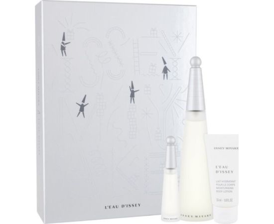 Xmas 2023 Set Issey Miyake: L'Eau d'Issey, Eau De Toilette, For Women, 100 ml + L'Eau d'Issey, Moisturizing, Body Lotion, 50 ml + L'Eau d'Issey, Eau De Toilette, For Women, 10 ml *Vial
