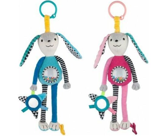 CANPOL BABIES plush toy with Rattle and Mirror Long Ears, 68/061