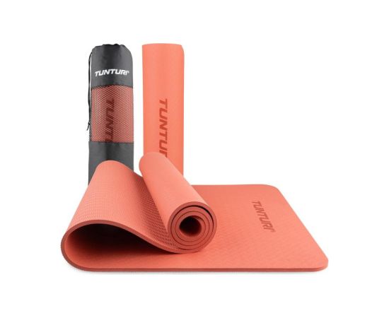 Jogas paklājiņš Tunturi Yogamat 8mm, Rose Gold