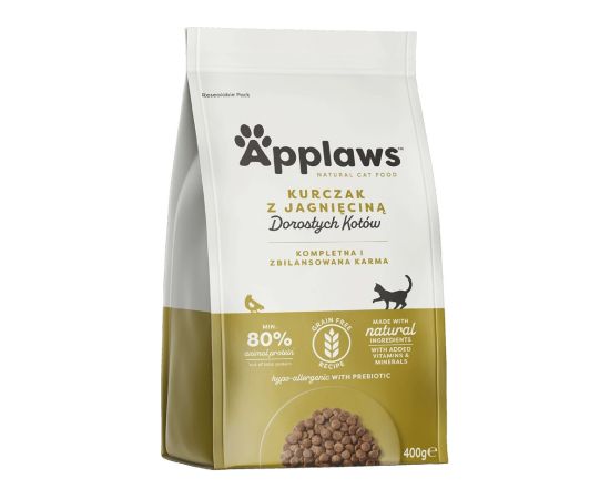 APPLAWS Adult Chicken with lamb - dry cat food - 400g