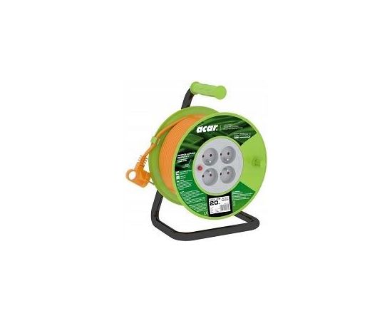 Acar PZ-4Z/OTM H05VV-F 3G1.0 20M Retractable extension cable