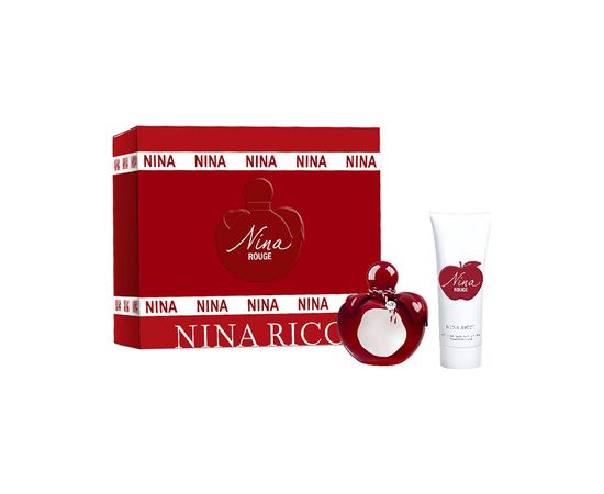 Nina Ricci Nina Rouge Dárková sada EDT 50 ml a tělové mléko 75 ml 50ml