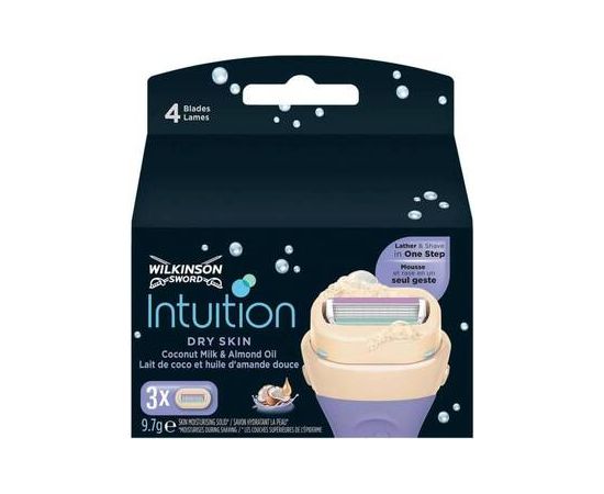 Wilkinson Sword Intuition Dry Skin (3 pcs) - Spare blade