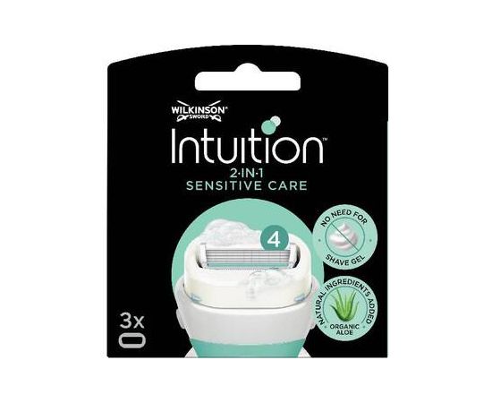 Wilkinson Sword Intuition Sensitive Care (3pcs) - Replacement head for sensitive skin