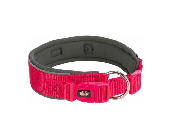 Obroża dla psa Trixie Premium Grafit Fuksja M/L 40-48 cm