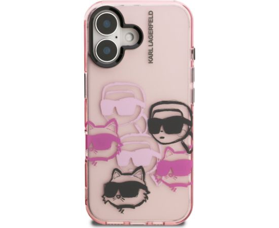 Karl Lagerfeld IML Multi K&CH Heads Case Чехол для Apple iPhone 16
