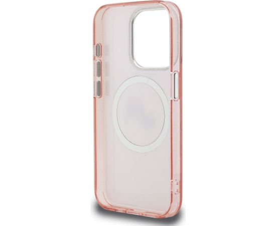 Karl Lagerfeld IML K&CH Heads Repeated Logo MagSafe Case Aizsargapvalks priekš Apple iPhone 15 Pro Max